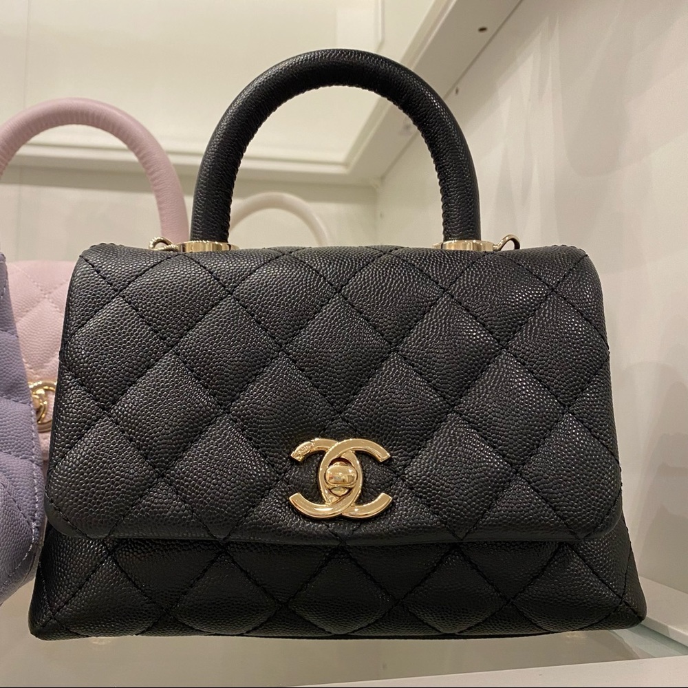 SOLD Extra Mini Coco handle Black